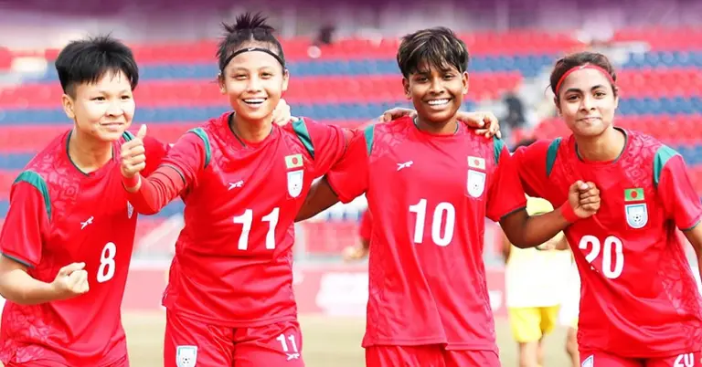 পোখারায় রাউন্ড রবিন লিগে বাংলাদেশের মেয়েরা